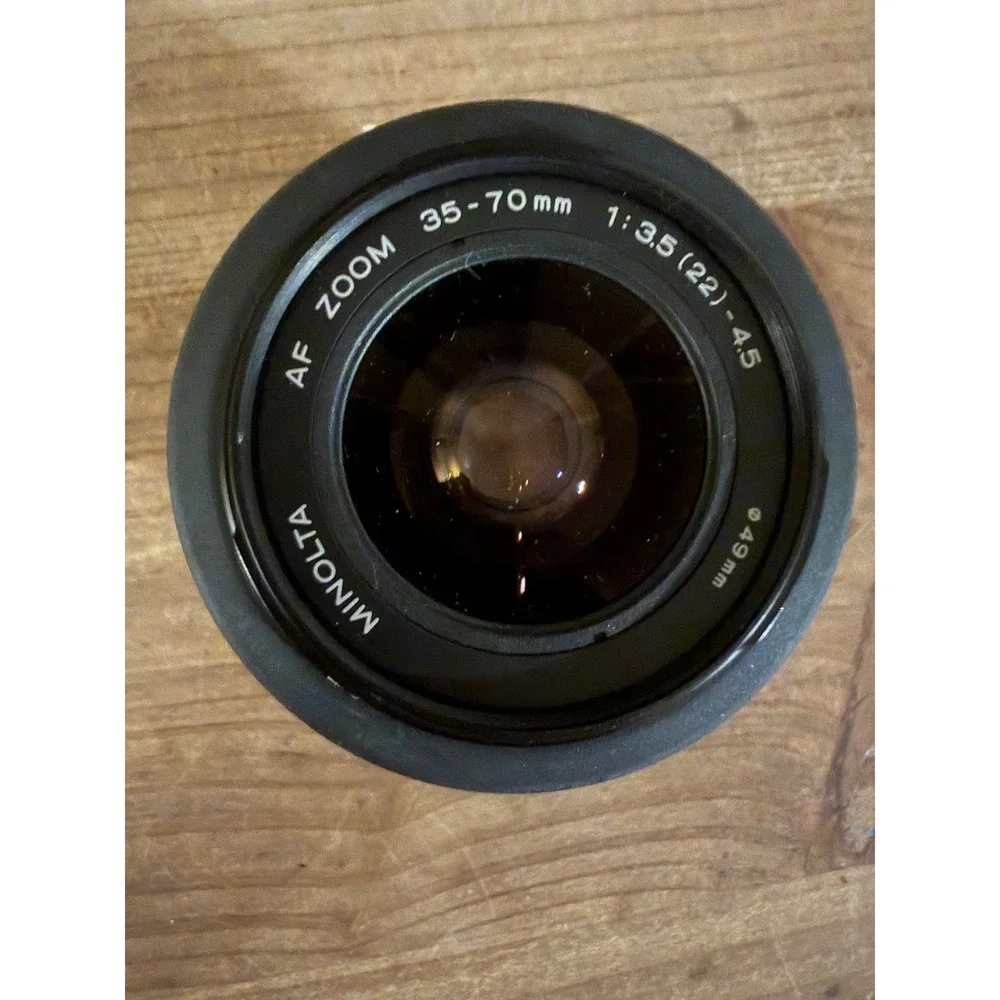 Minolta AF Zoom 35-70mm f/3.5-4.5‎ Lens for Sony A Mount Maxxum 49mm Filter